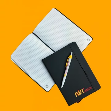 IWI logós jegyzetfüzet